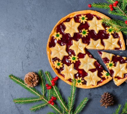 Tartă festivă pentru Crăciun